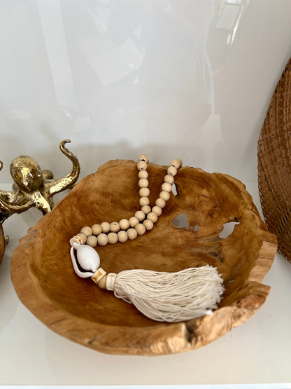 Kiku Hand-Carved Tree Root Serving Bowls